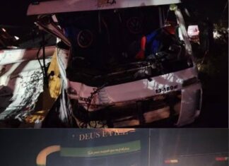 Engavetamento Envolvendo Caminhões E ônibus Na BR-116 Mata Duas Pessoas