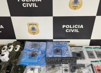 Operação Policial Apreende Drogas E Armas Em Bunker