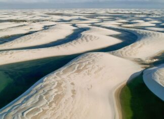Lençóis Maranhenses atraem turistas e podem ter acesso limitado Lençóis Maranhenses atraem turistas e podem ter acesso limitado