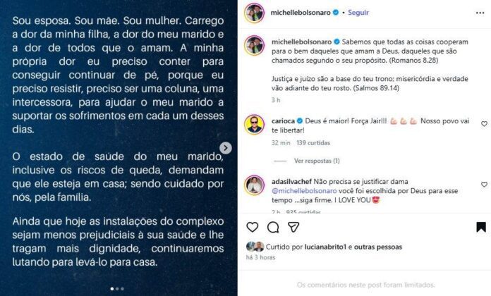 Michelle Avalia Transferência De Jair Bolsonaro Como Mais Dignidade Na Papuda