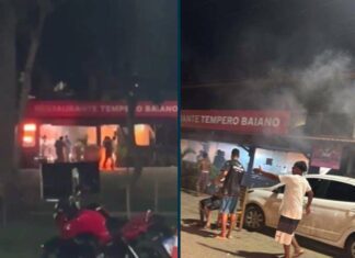 Incêndio Atinge Restaurante Em Serra Grande E Deixa Seis Pessoas Feridas