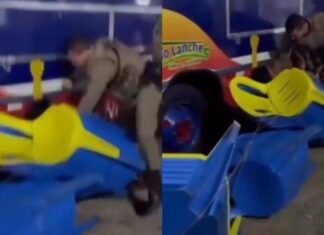 VÍDEO: Policial Militar Agride Mulher Em Pré-cavalgada No Sudoeste Da Bahia