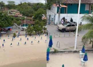 PM Captura Foragido Da Justiça Na Praia De São Tomé, Em Salvador