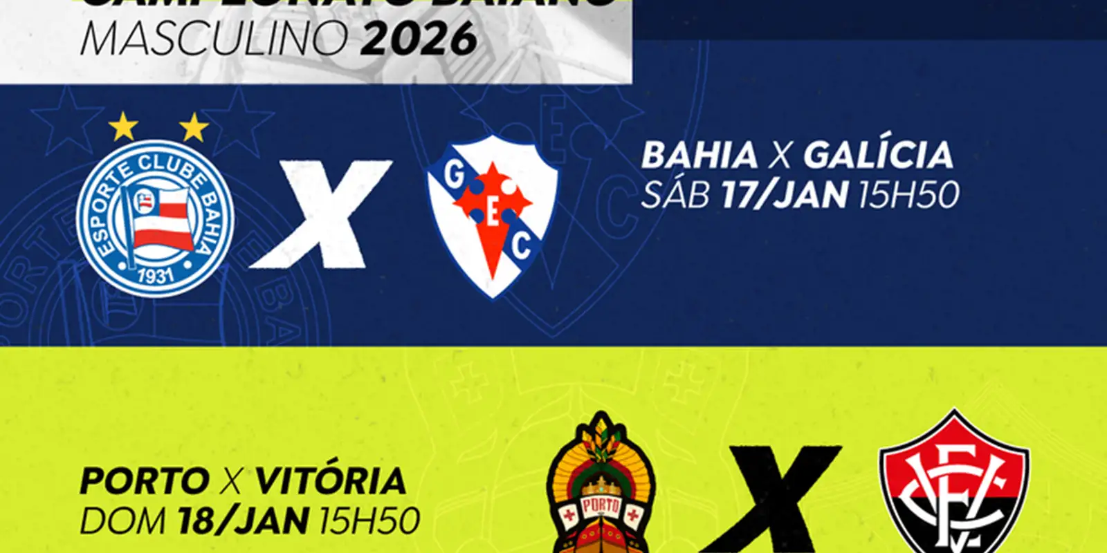 TV Brasil exibe neste fim de semana dois jogos do Campeonato Baiano TV Brasil exibe neste fim de semana dois jogos do Campeonato Baiano