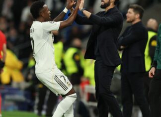 Vini Jr. comanda goleada do Real sobre Mônaco na Liga dos Campeões Vini Jr. comanda goleada do Real sobre Mônaco na Liga dos Campeões
