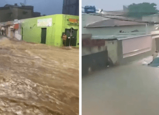 Forte chuva causa alagamentos e transtornos em diversos pontos de Irecê