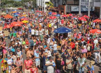 Com quase 50 anos, Pacotão leva multidão à área central de Brasília Com quase 50 anos, Pacotão leva multidão à área central de Brasília