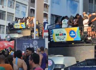 VÍDEO: Trio Do Pagodart Cede Na Frente E Para No Circuito Do Furdunço