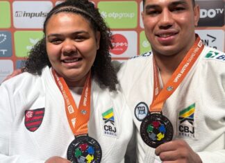 Com mais 2 pódios, Brasil encerra Grand Prix de judô com 6 medalhas Com mais 2 pódios, Brasil encerra Grand Prix de judô com 6 medalhas