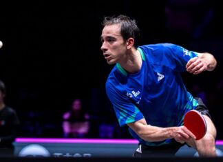 Hugo Calderano perde de algoz olímpico e cai em torneio na China Hugo Calderano perde de algoz olímpico e cai em torneio na China