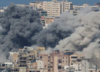 Israel ataca centro de Beirute em uma expansão da guerra Israel ataca centro de Beirute em uma expansão da guerra