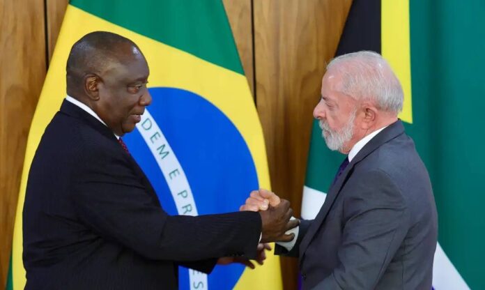 Lula Recebe Presidente Da África Do Sul Em Brasília