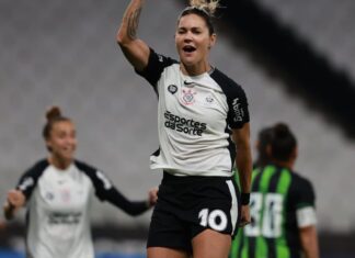 Sob o comando de Gabi Zanotti, Corinthians goleia América-MG Sob o comando de Gabi Zanotti, Corinthians goleia América-MG