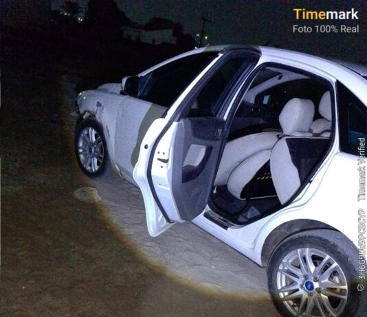 Carro abandonado é encontrado na região da Escurinha em Itaberaba