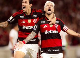 Fla estreia na Copa do Brasil com triunfo de 2 a 1 sobre o Vitória Fla estreia na Copa do Brasil com triunfo de 2 a 1 sobre o Vitória