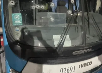 Ônibus A Serviço Do Mercado Livre é Alvo De Tiros Na RMS