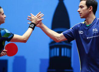 Tênis de mesa: Brasil sai na frente no Mundial por equipes em Londres Tênis de mesa: Brasil sai na frente no Mundial por equipes em Londres