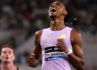 Alison dos Santos abre Diamond League vencendo recordista mundial Alison dos Santos abre Diamond League vencendo recordista mundial