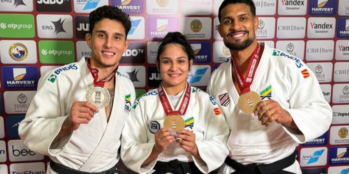 Brasil conquista sete medalhas no Grand Slam de Astana no Brasil conquista sete medalhas no Grand Slam de Astana no Cazaquistão
