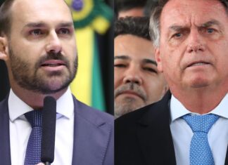 Eduardo Bolsonaro aparece como produtor executivo de filme sobre o pai Eduardo Bolsonaro aparece como produtor executivo de filme sobre o pai