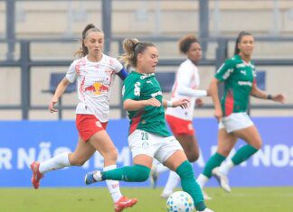 Palmeiras vence Bragantino e dorme na liderança do Brasileiro Feminino Palmeiras vence Bragantino e dorme na liderança do Brasileiro Feminino