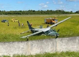 Avião Da FAB Sai Da Pista De Aeroporto Em Cidade Baiana E Provoca Cancelamento De Oito Voos