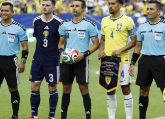CBF envia ofício contestando gol anulado de Vini Jr. contra Escócia CBF envia ofício contestando gol anulado de Vini Jr. contra Escócia