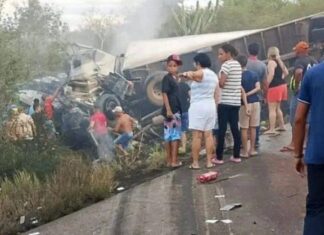 Motorista De Caminhão Envolvido Em Acidente Com 16 Mortos Na BR-116 é Preso Em Hospital