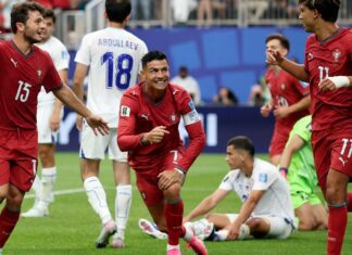 Cristiano Ronaldo faz dois gols e Portugal vence o Uzbequistão por 5×0 Cristiano Ronaldo faz dois gols e Portugal vence o Uzbequistão por 5x0