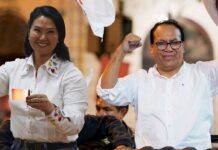 Eleições Peru: Fujimori vira sobre Sánchez com diferença de 561 votos Eleições Peru: Fujimori vira sobre Sánchez com diferença de 561 votos