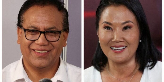 Eleições no Peru: Sanchéz supera Fujimori com 93% das urnas Eleições no Peru: Sanchéz supera Fujimori com 93% das urnas apuradas