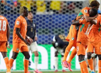 Equador para no travessão e Costa do Marfim vence no final, no Grupo E Equador para no travessão e Costa do Marfim vence no final, no Grupo E