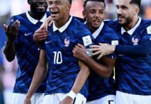 França vence Senegal por 3 a 1 na estreia do Grupo I da Copa do Mundo França vence Senegal por 3 a 1 na estreia do Grupo I da Copa do Mundo