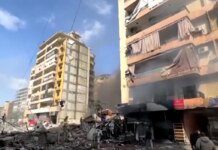 Israel bombardeia Líbano após anúncio de acordo entre Irã e EUA Israel bombardeia Líbano após anúncio de acordo entre Irã e EUA