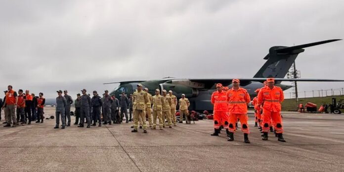 Missão humanitária brasileira chega à Venezuela esta noite Missão humanitária brasileira chega à Venezuela esta noite