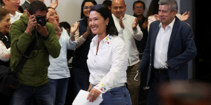 Peru: Keiko Fujimori soma 50,135% dos votos com 100% de Peru: Keiko Fujimori soma 50,135% dos votos com 100% de urnas apuradas