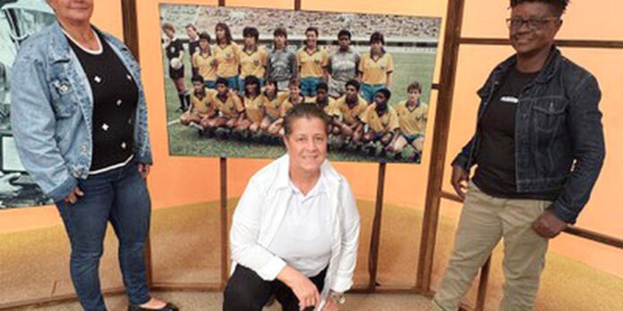 Pioneiras do futebol contam trajetória no programa Sem Censura Pioneiras do futebol contam trajetória no programa Sem Censura