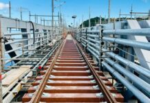 Obras Do VLT Avançam Com Instalação Dos Primeiros Trilhos Na Ponte São João