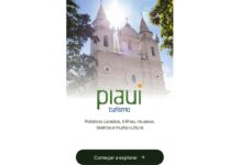 Aplicativo mostra a usuário opções de turismo no estado do Piauí Aplicativo mostra a usuário opções de turismo no estado do Piauí
