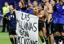 Ato de jogadores argentinos reacende debate sobre domínio das Malvinas Ato de jogadores argentinos reacende debate sobre domínio das Malvinas