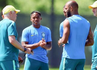 Brasil faz último treino antes de encarar Noruega pelas oitavas Brasil faz último treino antes de encarar Noruega pelas oitavas