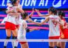 China surpreende EUA e vai à semi da Liga das Nações de vôlei feminino China surpreende EUA e vai à semi da Liga das Nações de vôlei feminino