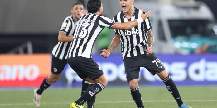 Com gol no último lance, Botafogo bate Santos na volta Com gol no último lance, Botafogo bate Santos na volta do Brasileirão