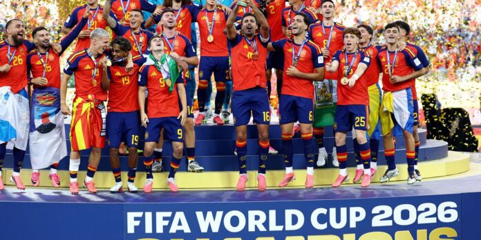 Espanha bate Argentina e conquista a Copa do Mundo de Espanha bate Argentina e conquista a Copa do Mundo de 2026