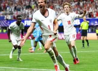 Inglaterra elimina RD Congo com dois gols de Kane e avança às oitavas Inglaterra elimina RD Congo com dois gols de Kane e avança às oitavas
