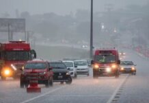 Inmet emite alerta de grande perigo para acumulados de chuva no RS Inmet emite alerta de grande perigo para acumulados de chuva no RS