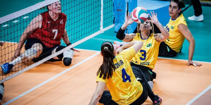 Seleção feminina perde e fica com o vice no Mundial Seleção feminina perde e fica com o vice no Mundial de Vôlei Sentado