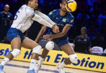 Seleção masculina perde e pode dar adeus à Liga das Nações de vôlei Seleção masculina perde e pode dar adeus à Liga das Nações de vôlei