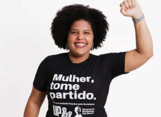 Unidade Popular oficializa candidatura de Samara Martins á presidência Unidade Popular oficializa candidatura de Samara Martins á presidência