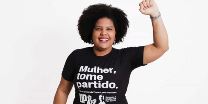 Unidade Popular oficializa candidatura de Samara Martins á presidência Unidade Popular oficializa candidatura de Samara Martins á presidência